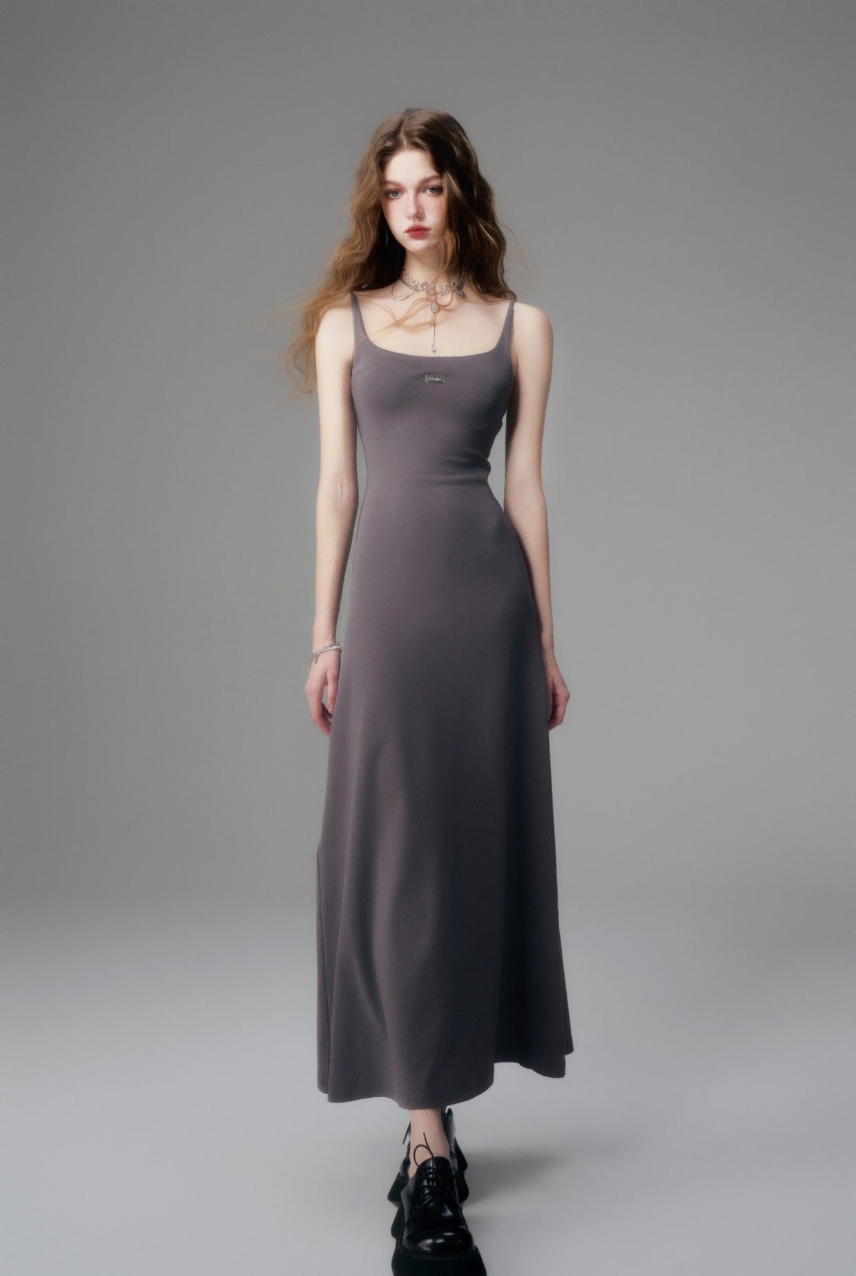 Basic Camisole Long Dress