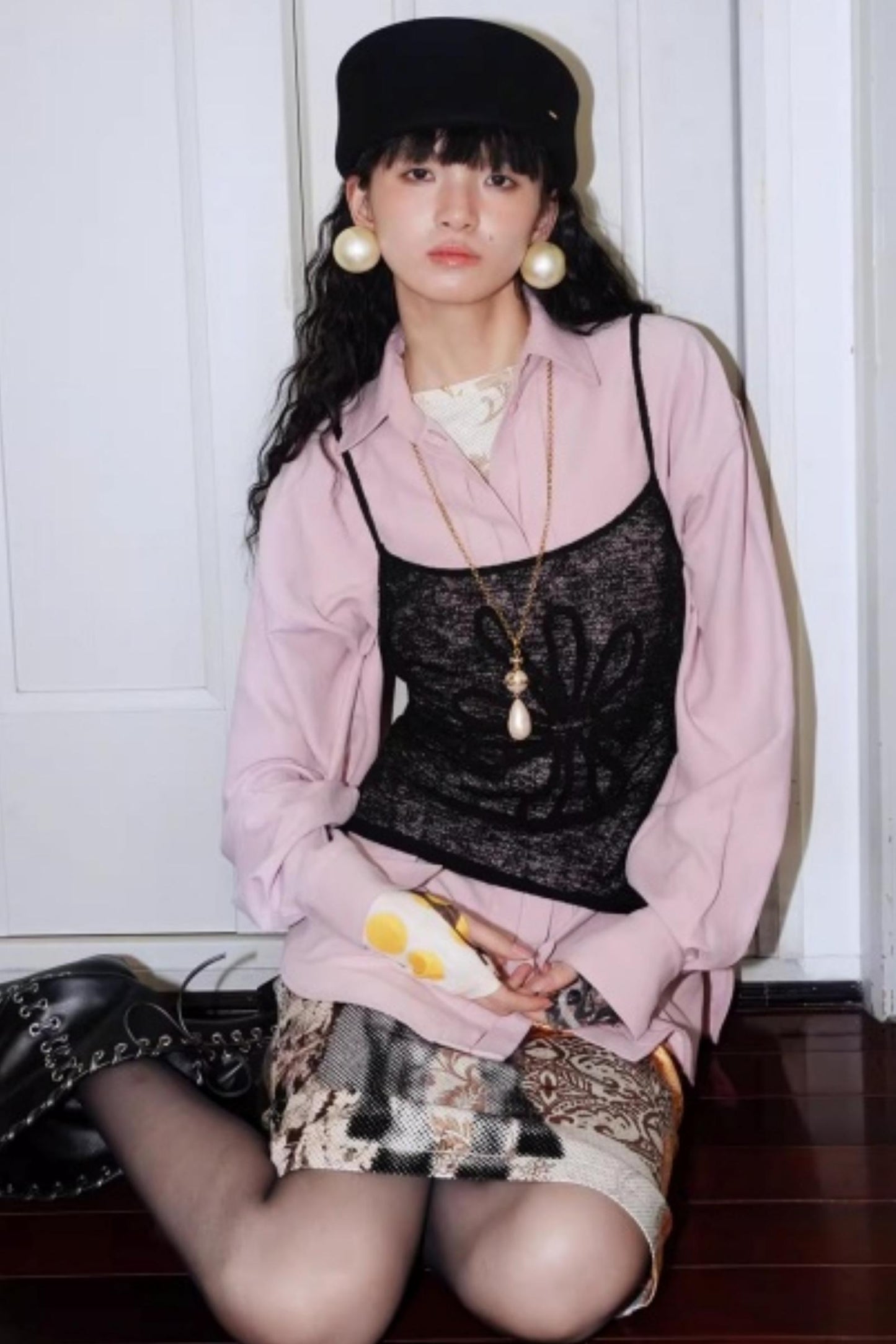 Vintage Brushed Loose Casual Top Shirt