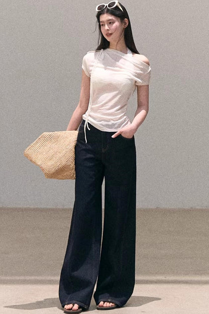 Sun-Kissed Floral Denim Set-Up