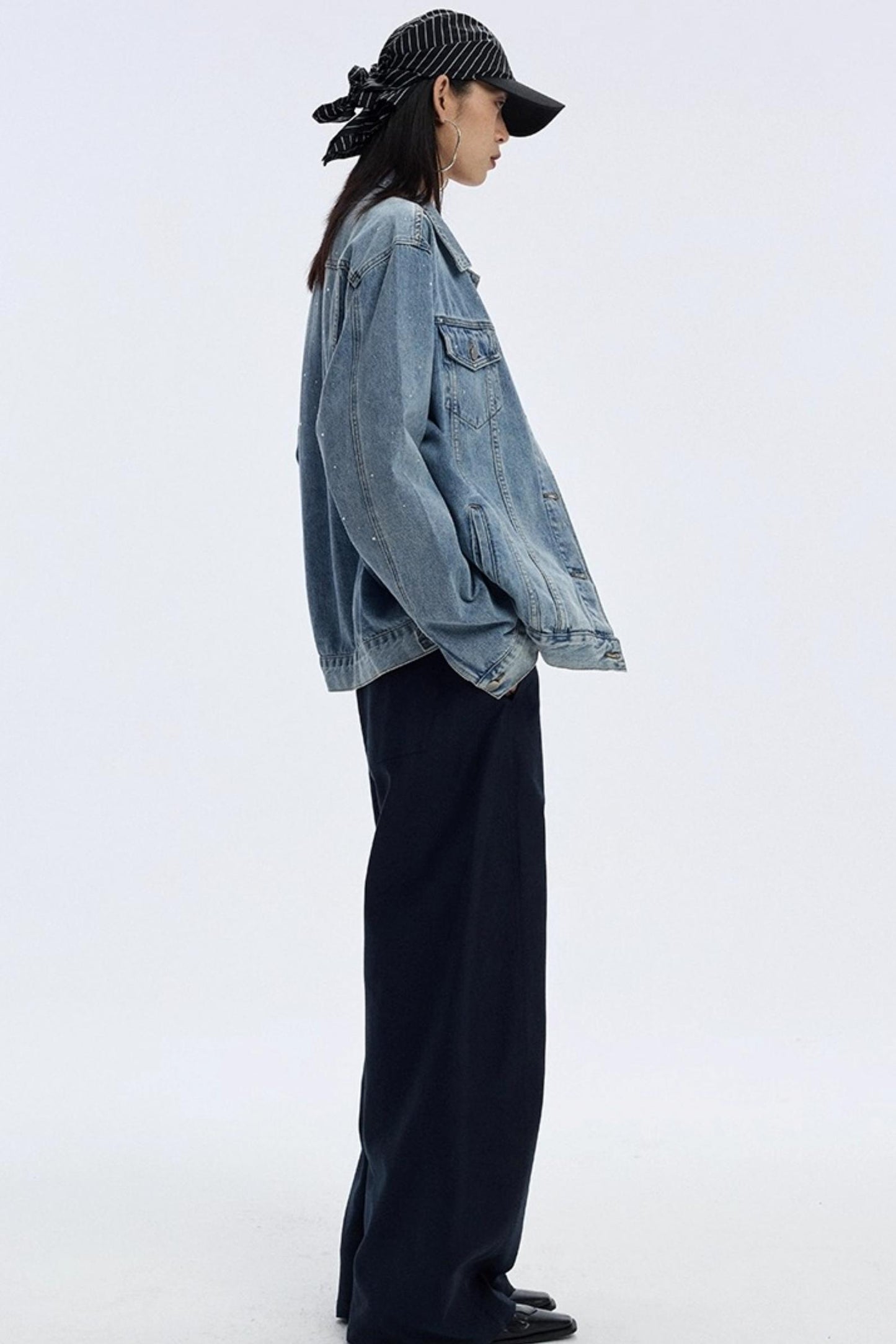 Diamond Blue Denim Jacket