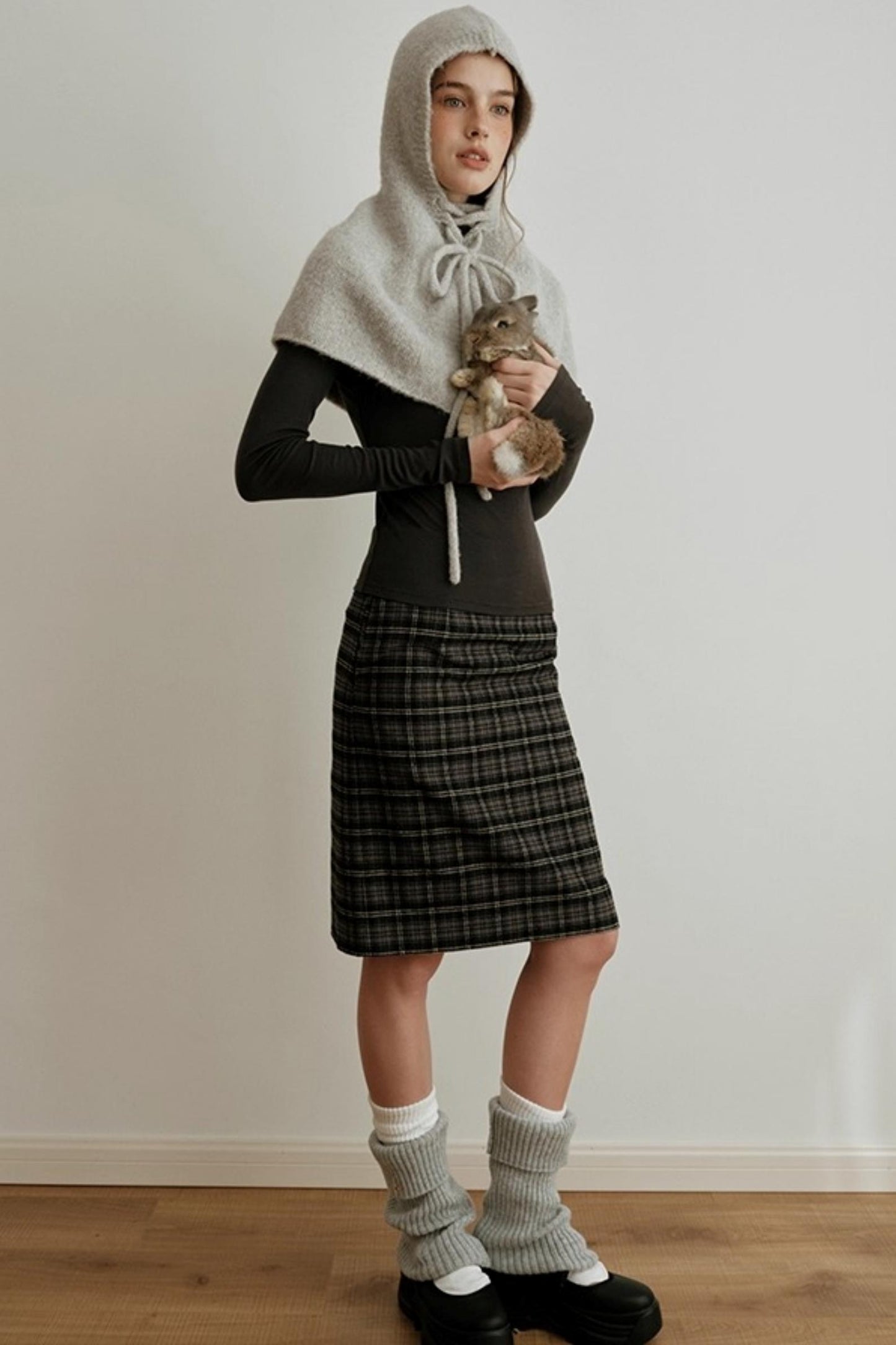 Light Tencel Wool Crew Neck T-Shirt