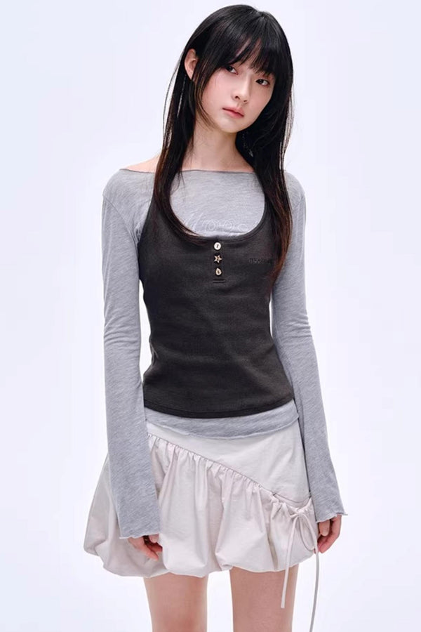 Retro Slim-Fit Tank Top