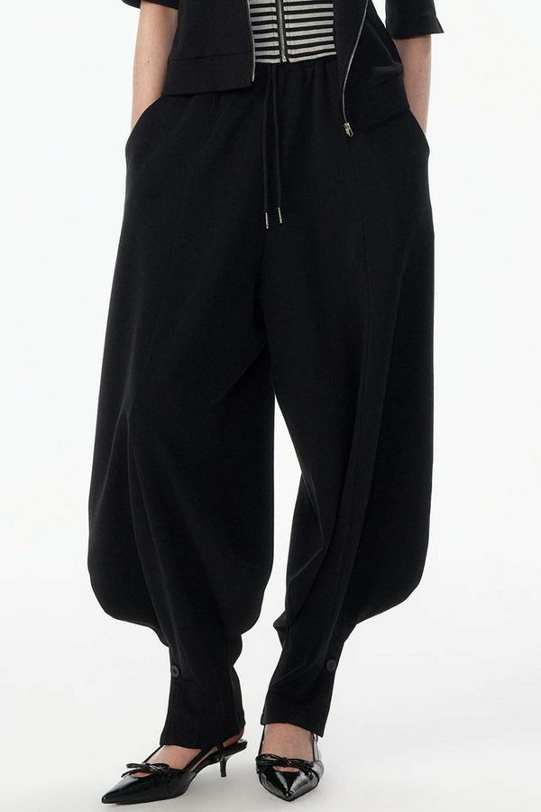 Lantern Cut Jogger Pants
