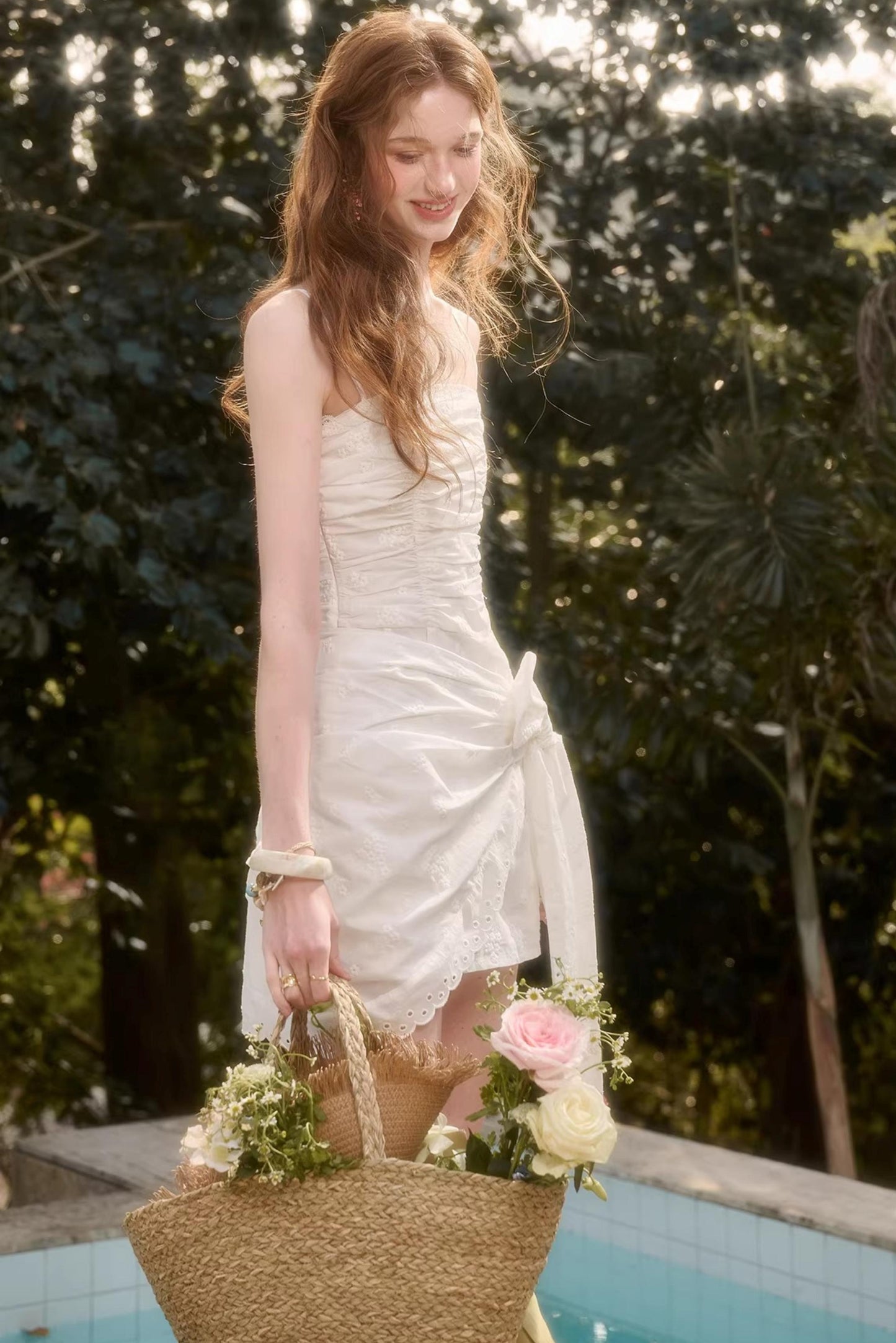 Mint Water Lace Dress