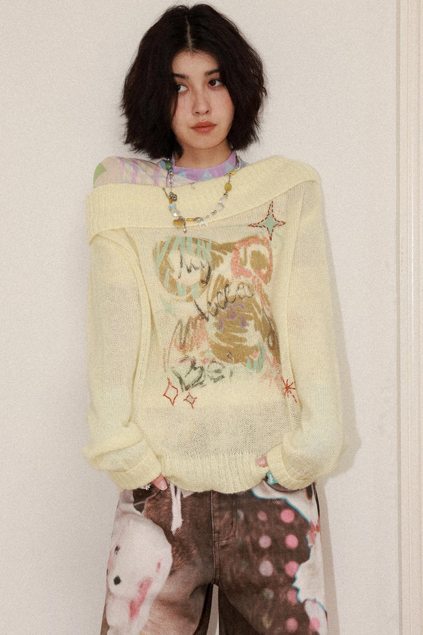 Gummy Bear Graffiti Pullover
