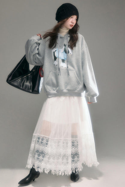 Fleece Hooded Top & Pant Set-Up