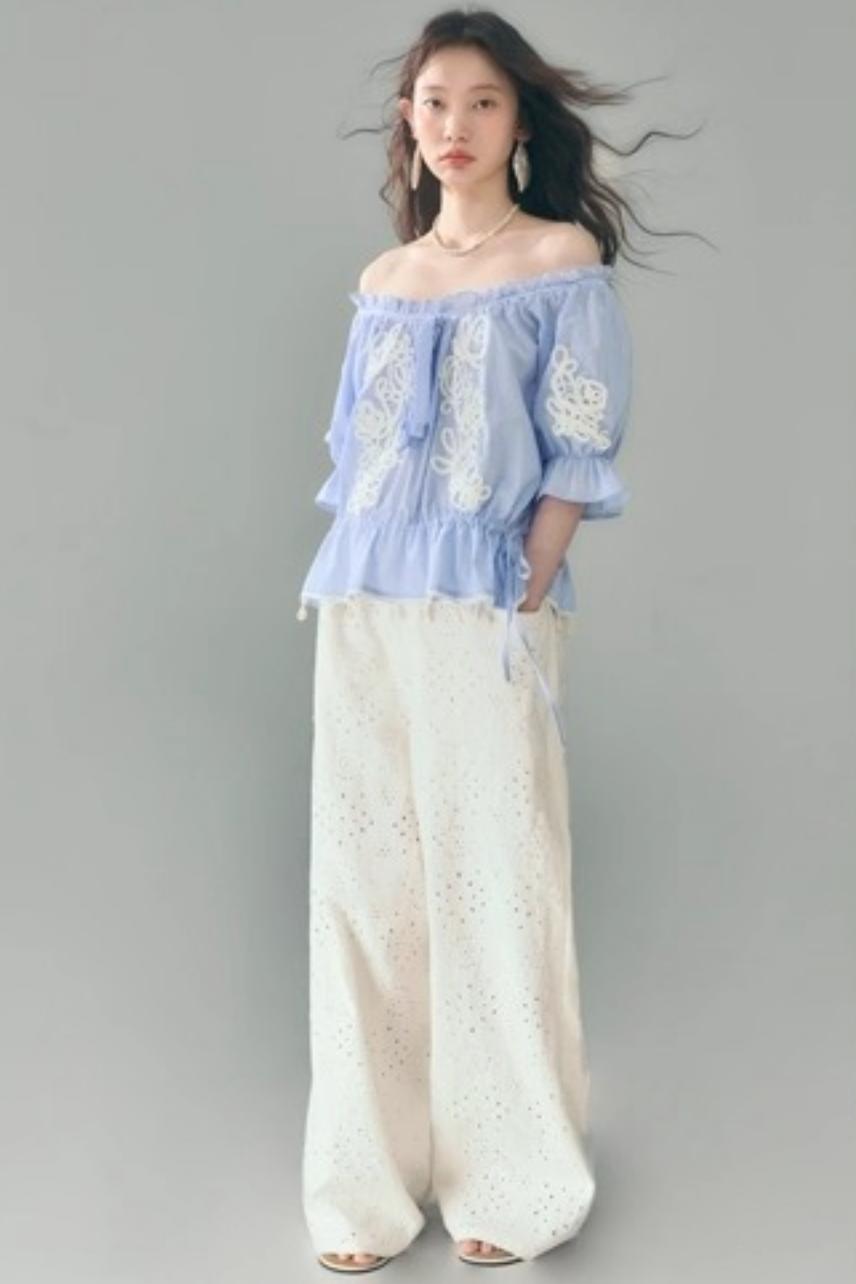 Bloom Embroidered Set-Up