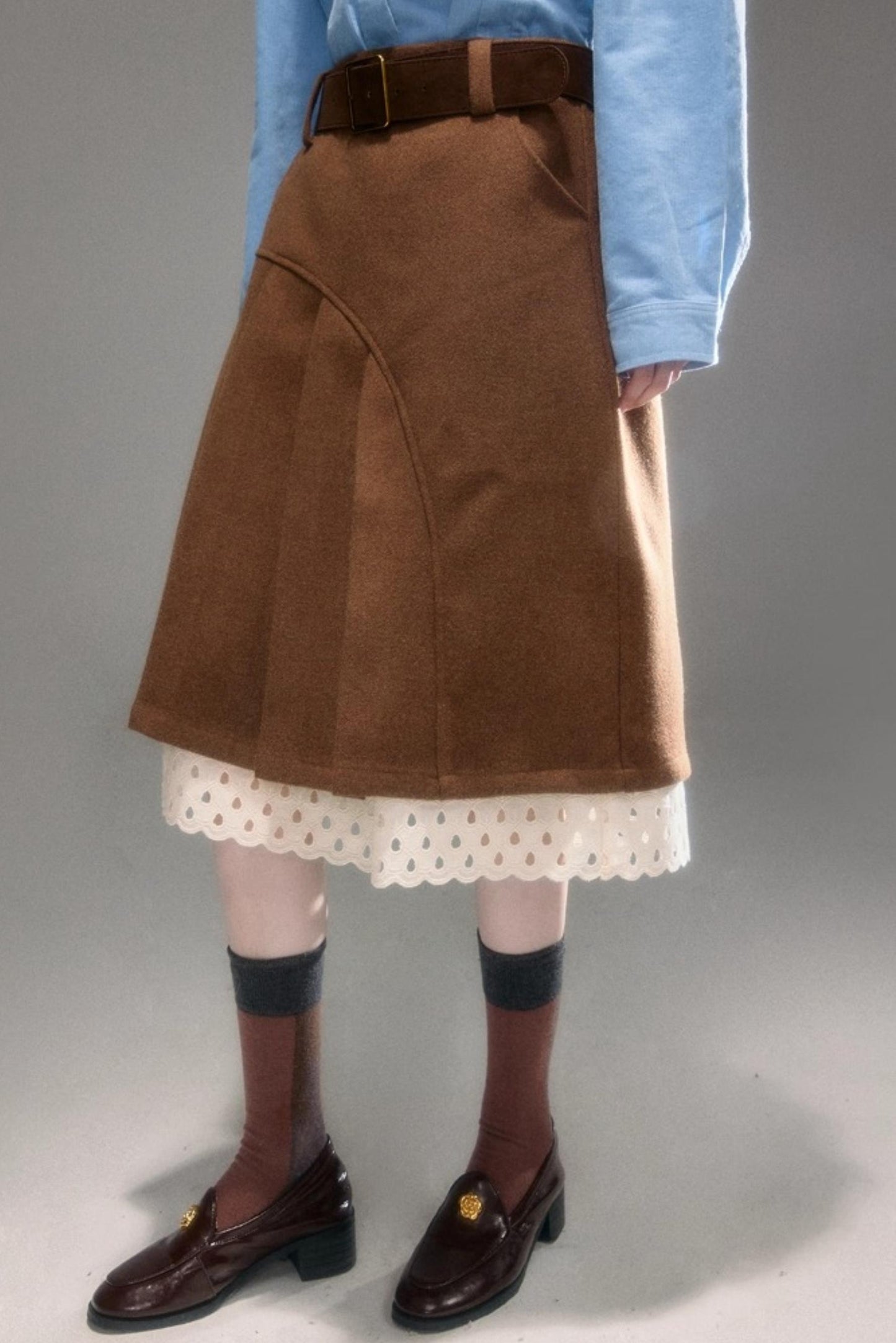 Oak Hazelnut Wool Jacket Set-Up