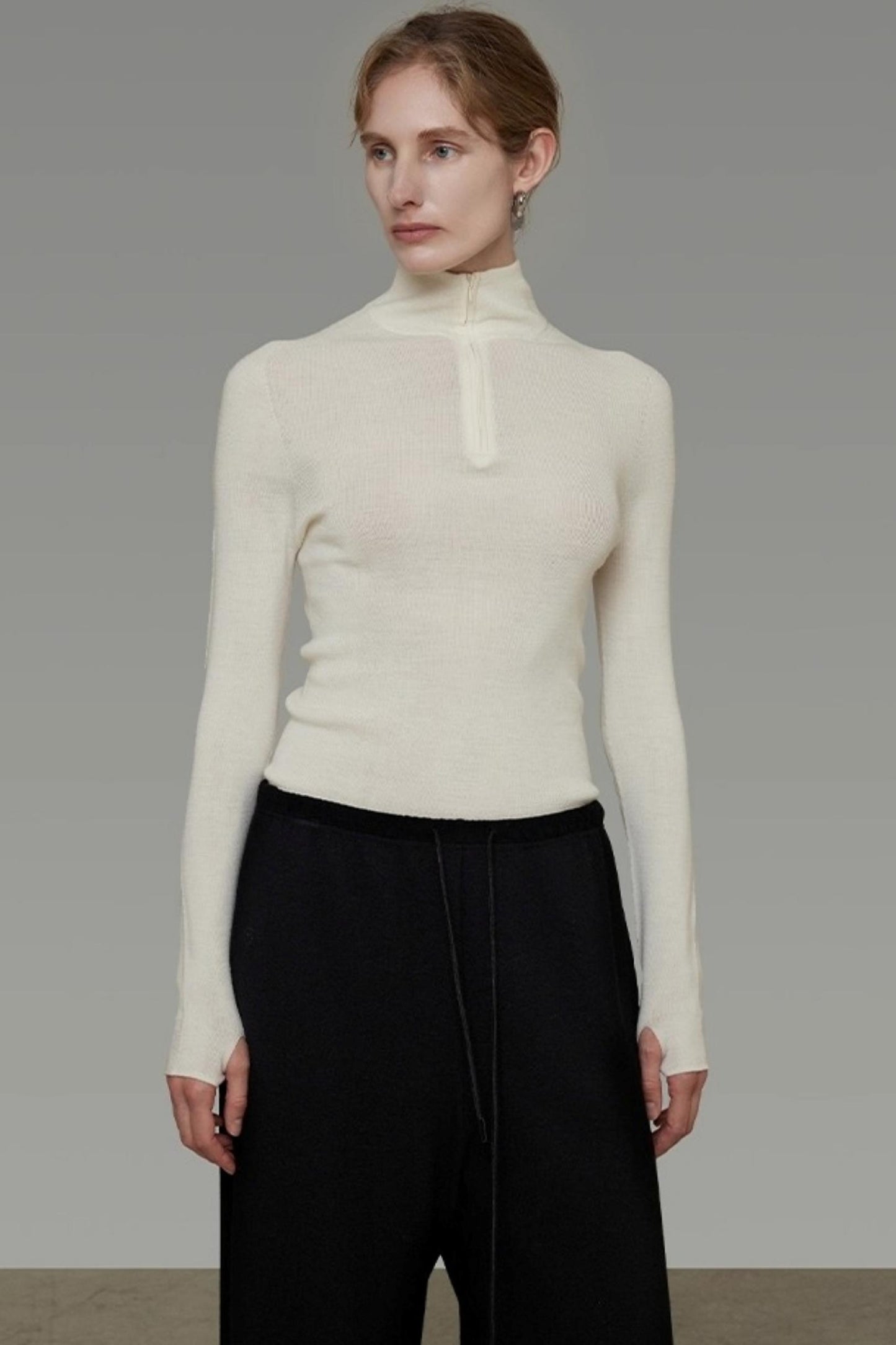 Slim Knitted Base Sweater