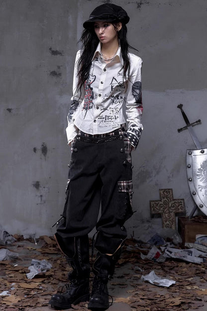 Vintage Rebel Slim Fit Long Sleeve Shirt