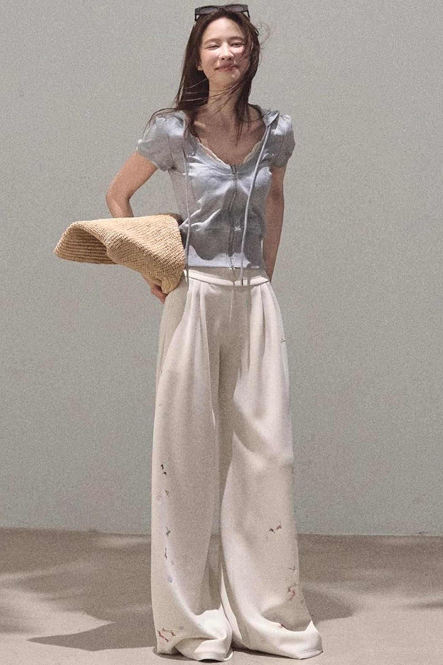 Flexi Wide-Leg Sweatpants