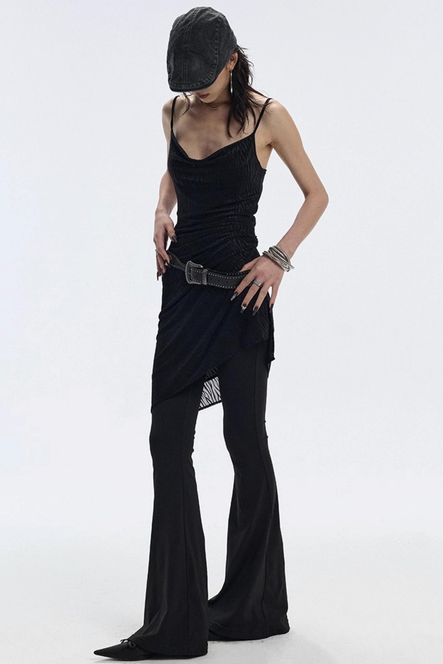 Sparkling Zebra Swing Dress