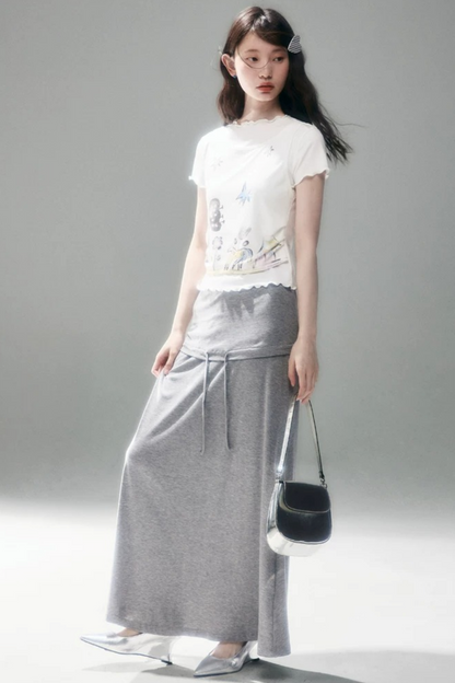 텐셀 레이어드 캐미솔 셋업