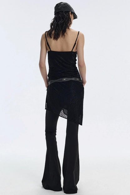 Sparkling Zebra Swing Dress