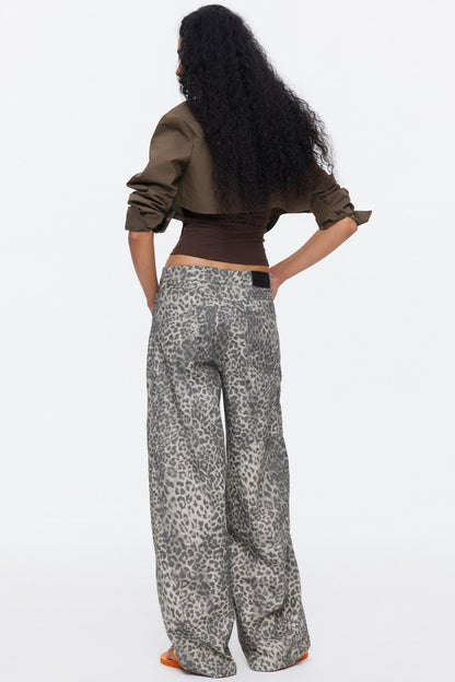Contrasting Color Oversized Shirt