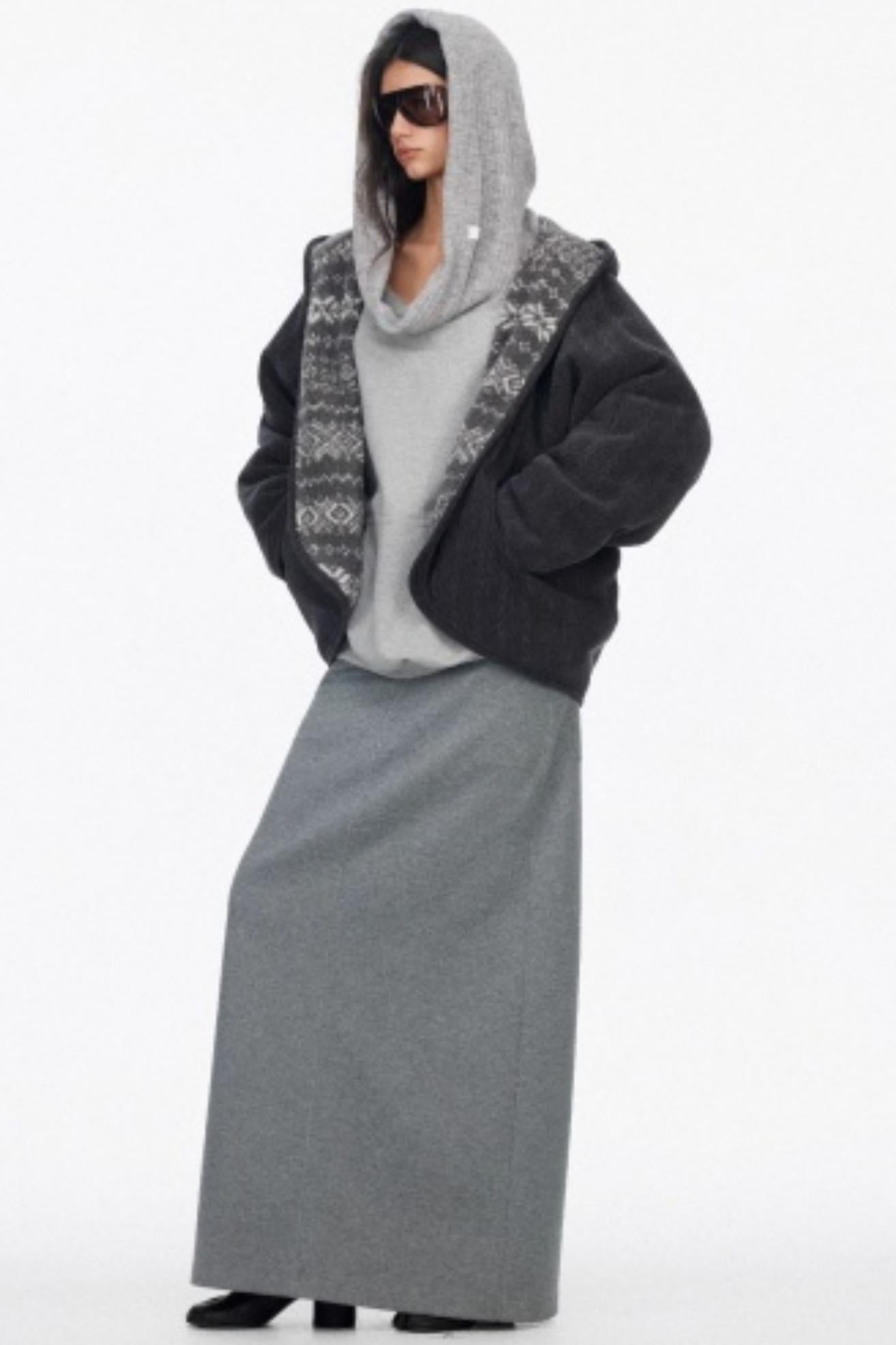 Versatile Slimming Straight Skirt