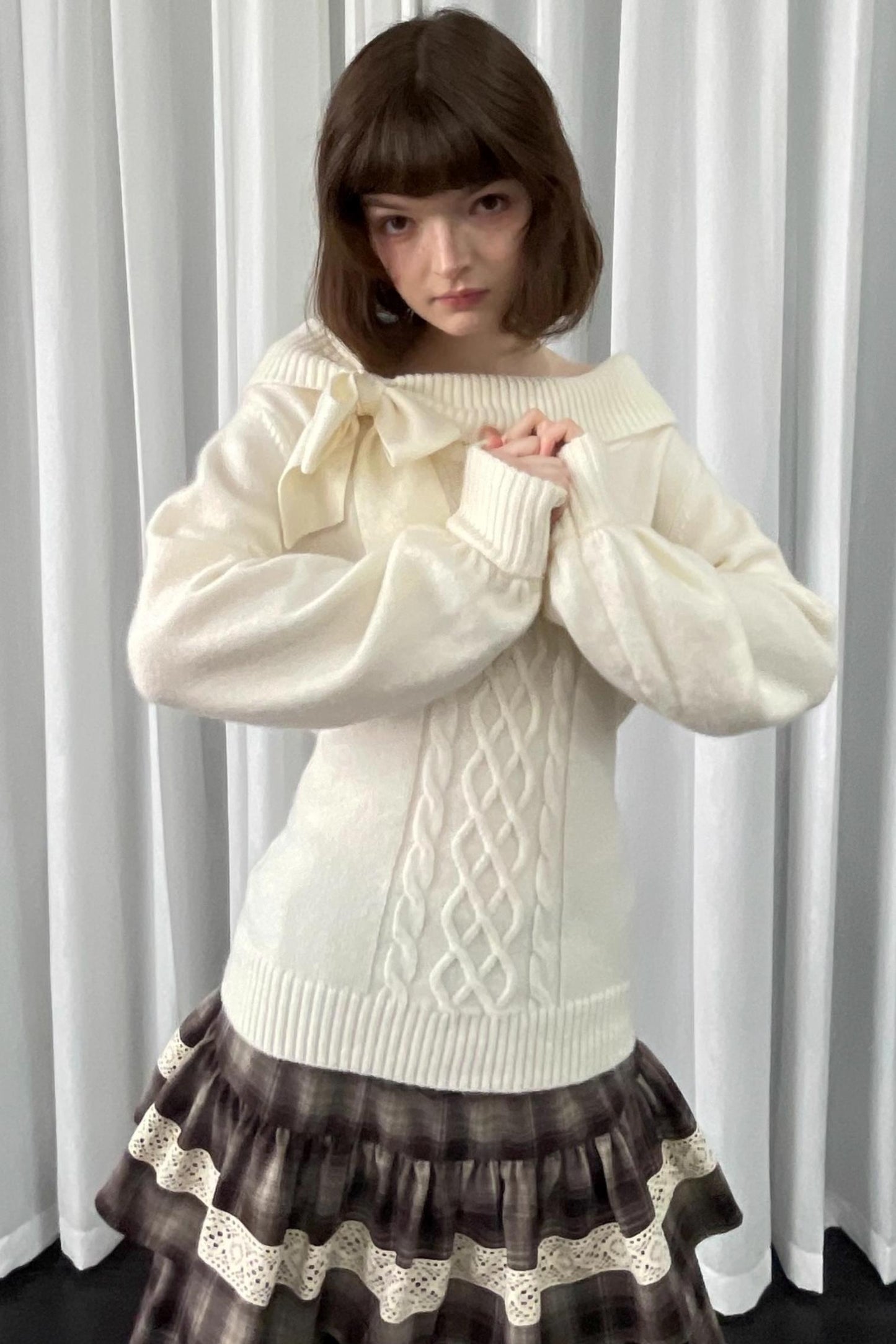 Versatile Lazy Sense Cable Sweater