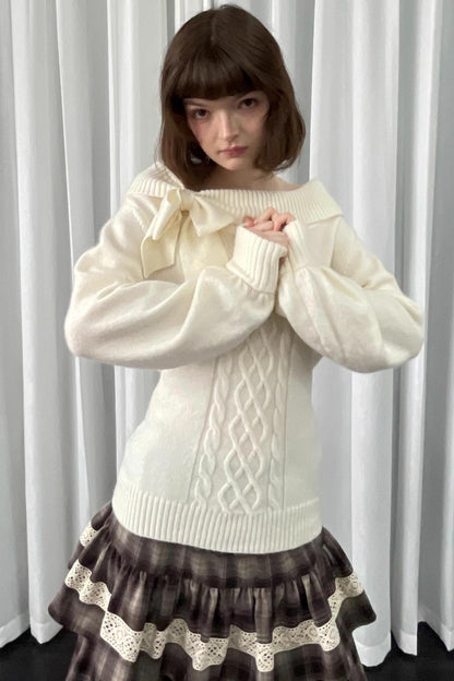 Versatile Lazy Sense Cable Sweater