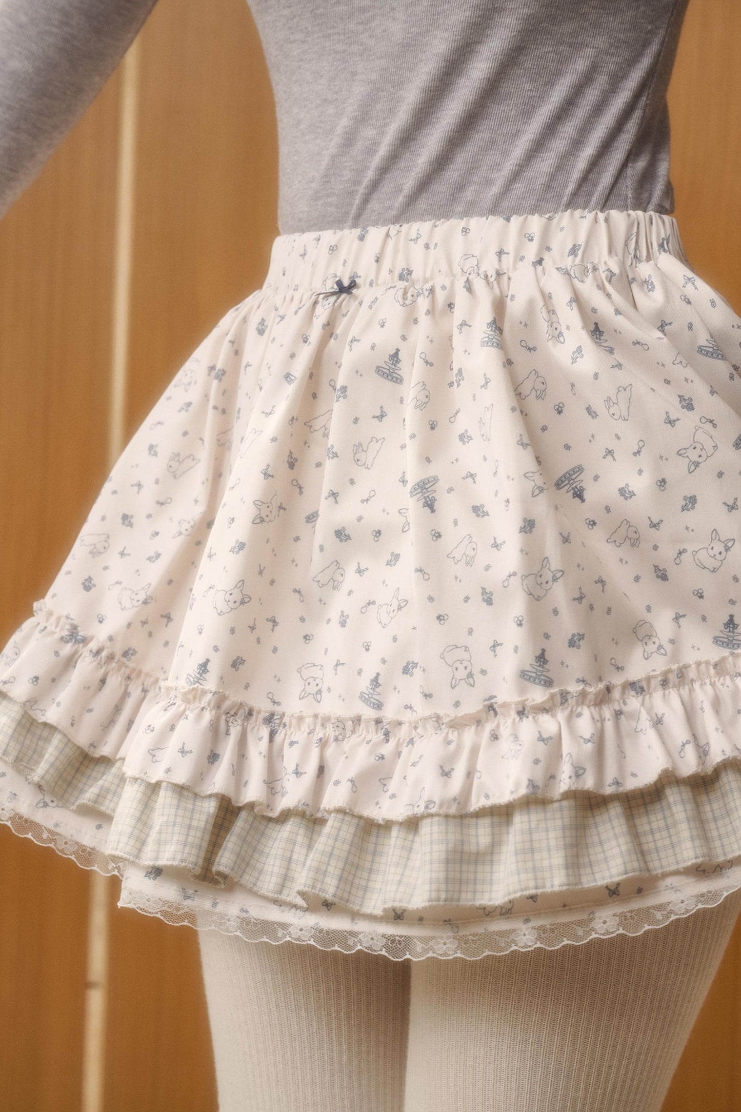 Milky Way Print Skirt Set-Up