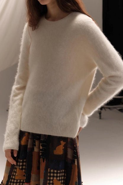 Cashmere Crew Neck Sweater