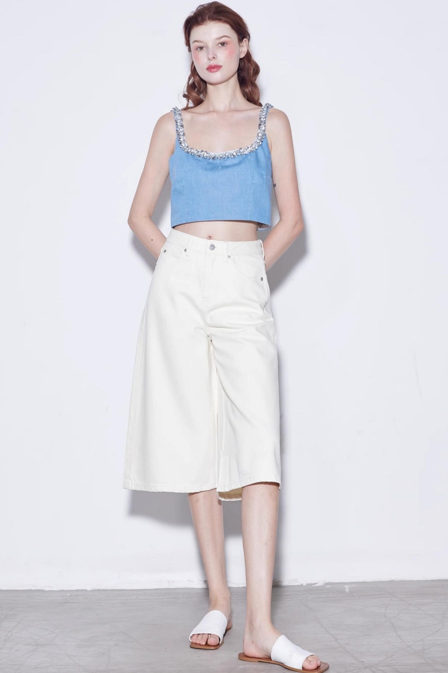 Luxury Denim Undershirt