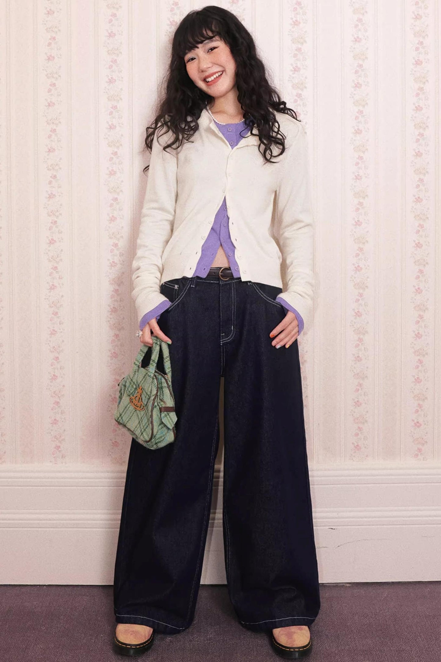 Original Vintage Wide Denim Pants