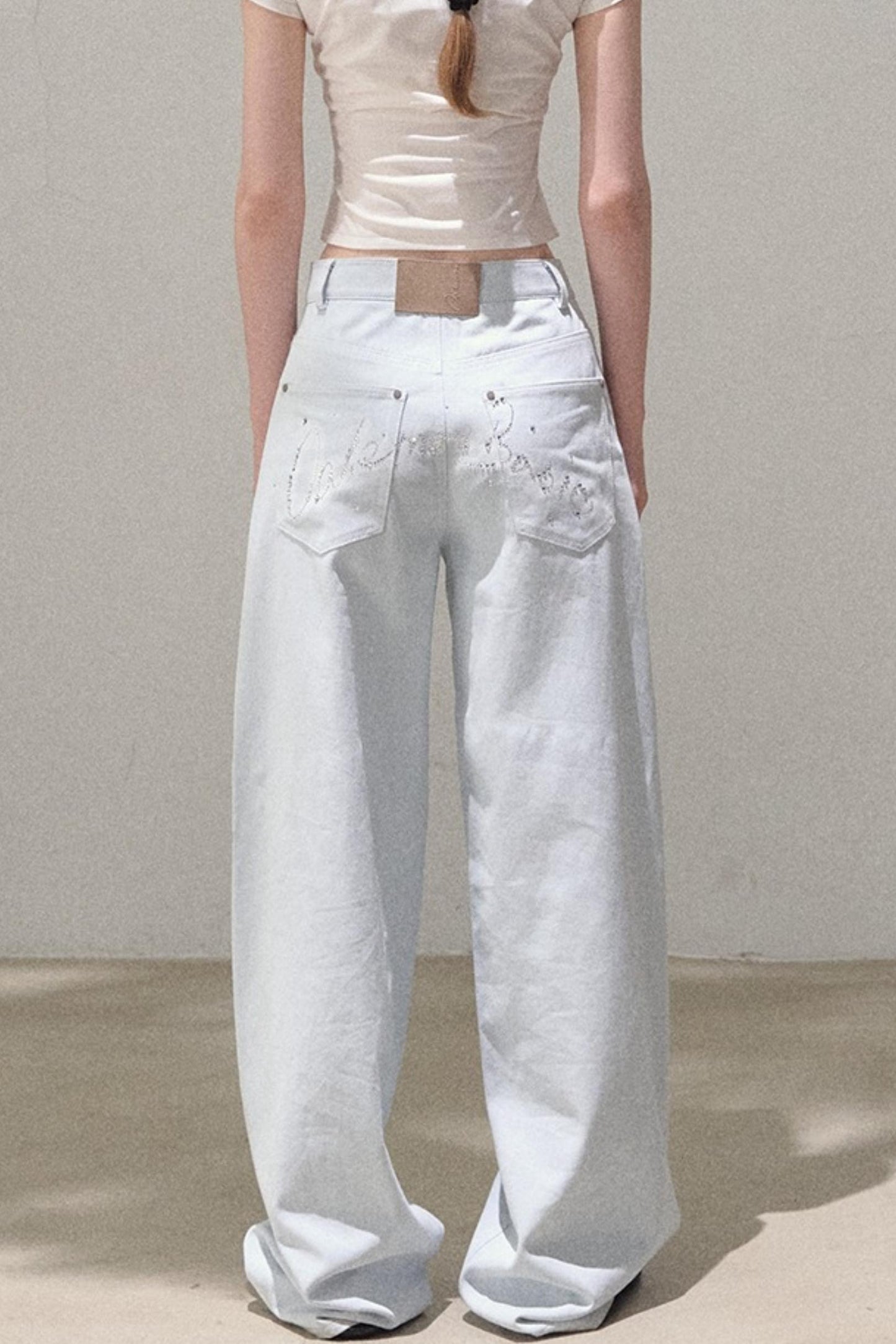 Rhinestone Halo Jeans