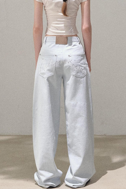 Rhinestone Halo Jeans