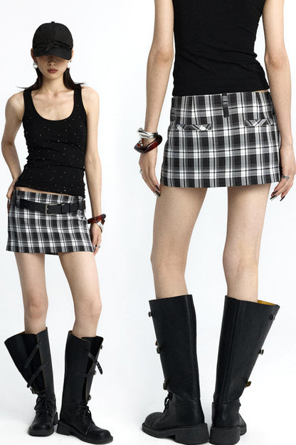 Plaid Summer Skirt