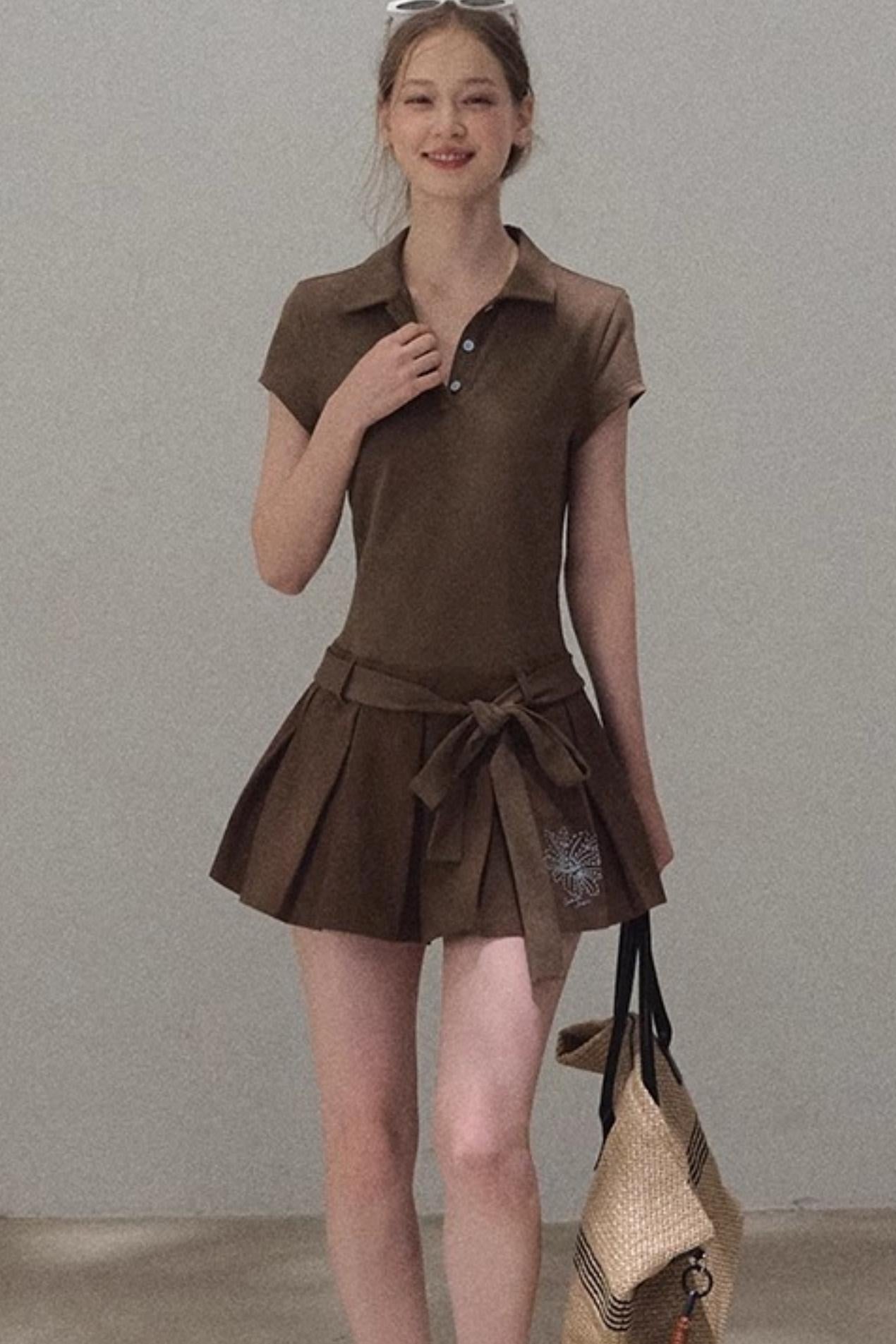 Cool Cotton Polo Dress