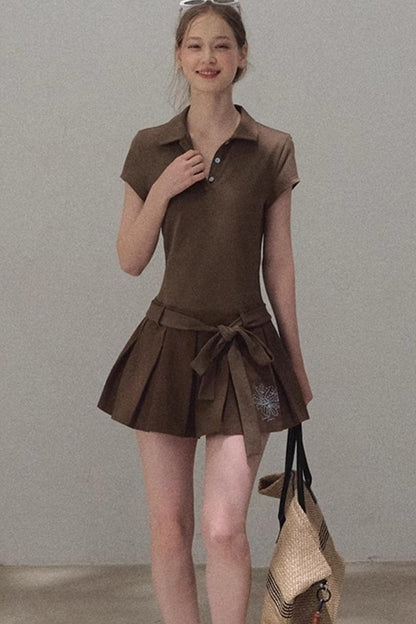 Cool Cotton Polo Dress