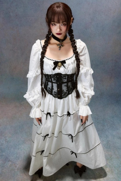 Lace Ghost Ode Dress Set-Up