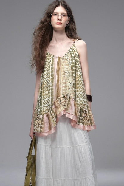 Santorini Camisole Skirt Set-Up