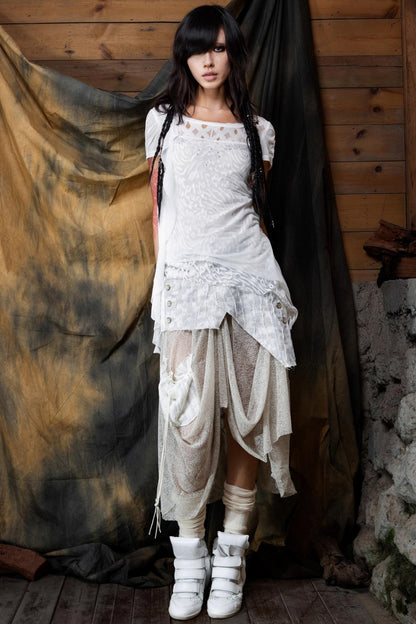 Retro Short Sleeve Top