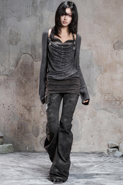 Fake Two-Piece Base Top