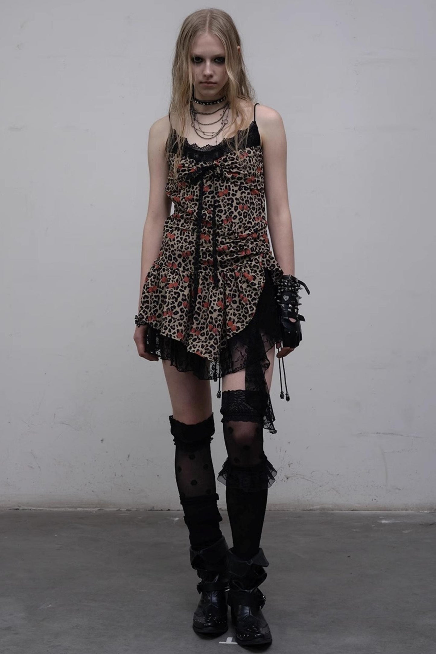 Heart Lace Camisole Dress