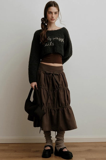 Light Luxury Wool Jacquard Sweater