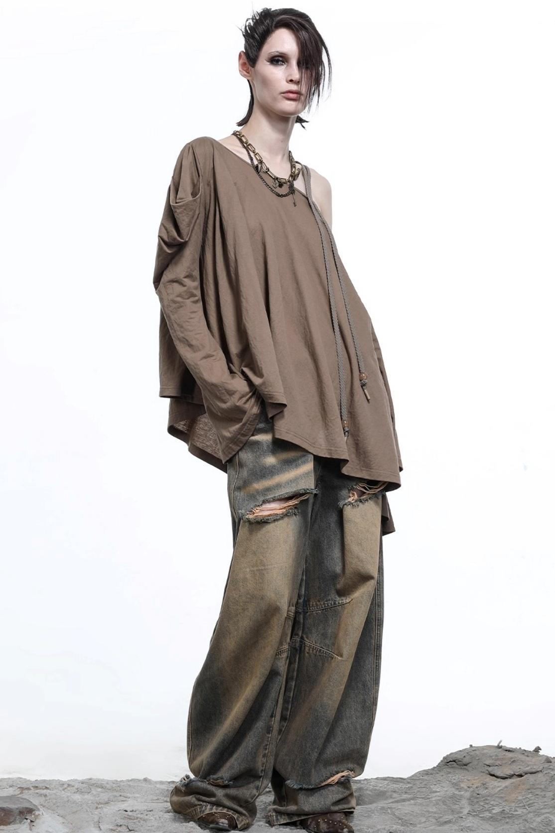 One World Contemplation Long-sleeved T-shirt