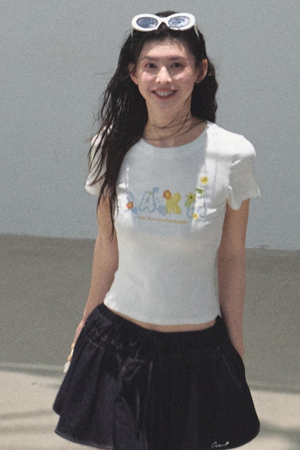 Skin-Friendly Crewneck T-Shirt