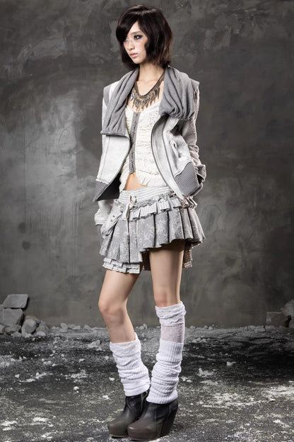 Stacked Collar Jacket