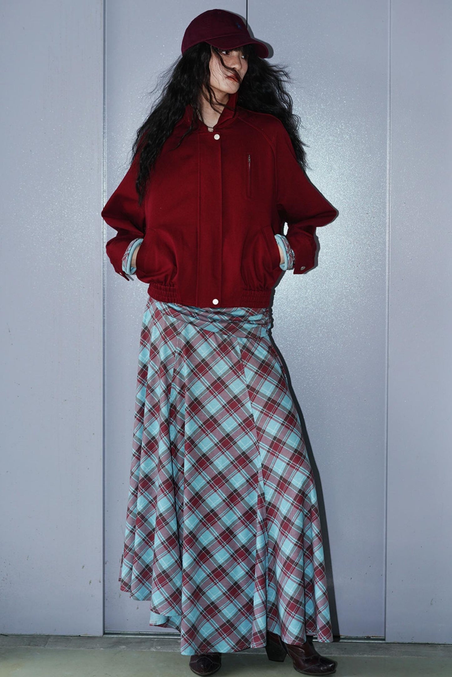 Solid Retro Short Casual Jacket