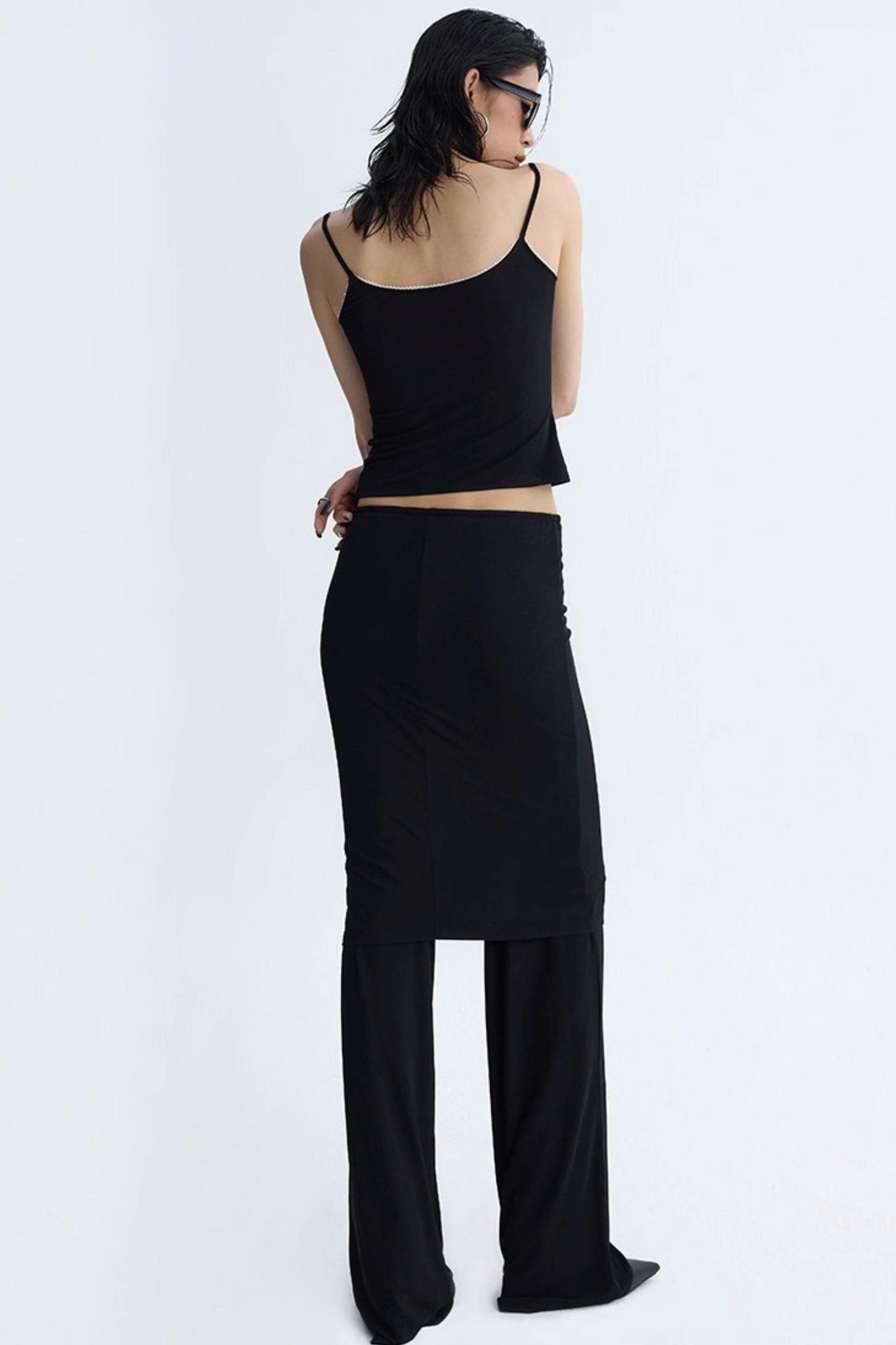 Cool Lace Bow Three-Piece Set-Up