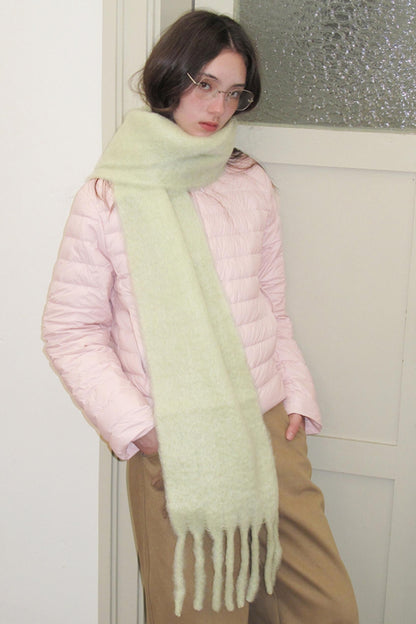 Sandstone Silhouette Velvet Denim Pants