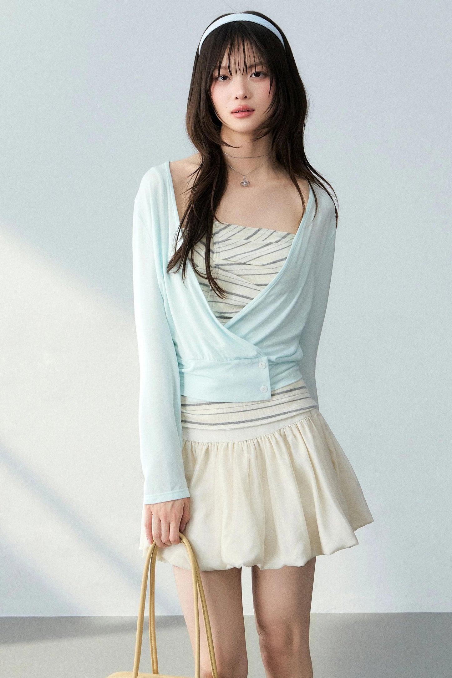 Tencel Air Conditioning Cardigan Set-Up