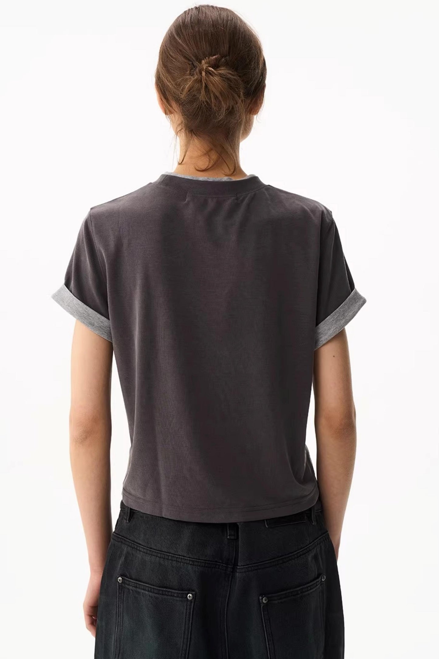 Embroidered Slim-Fit Top