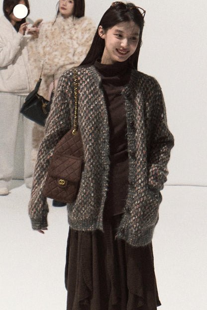 High-Elastic Knit Slim Top