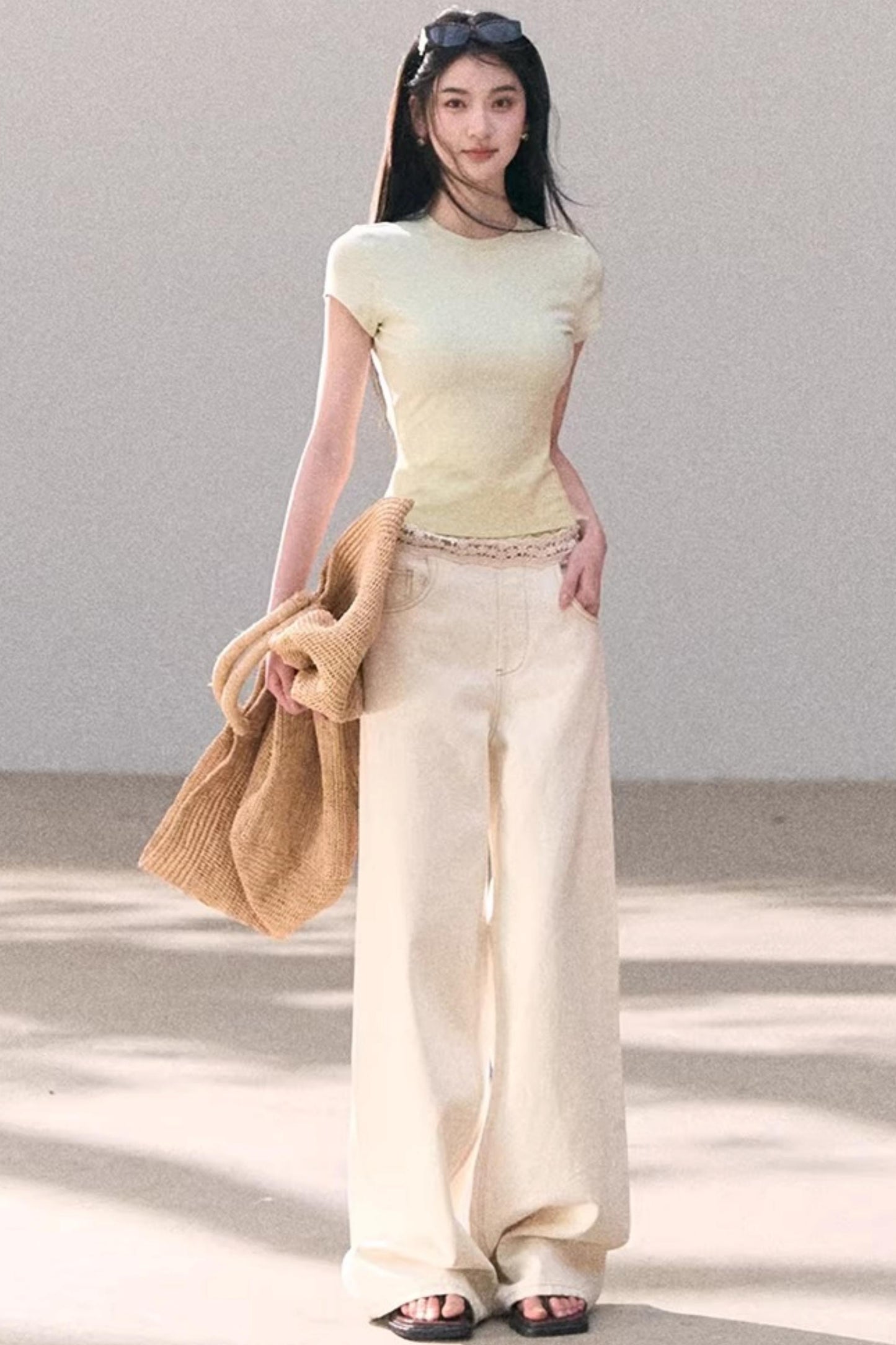 Melody Gradient Lace Top