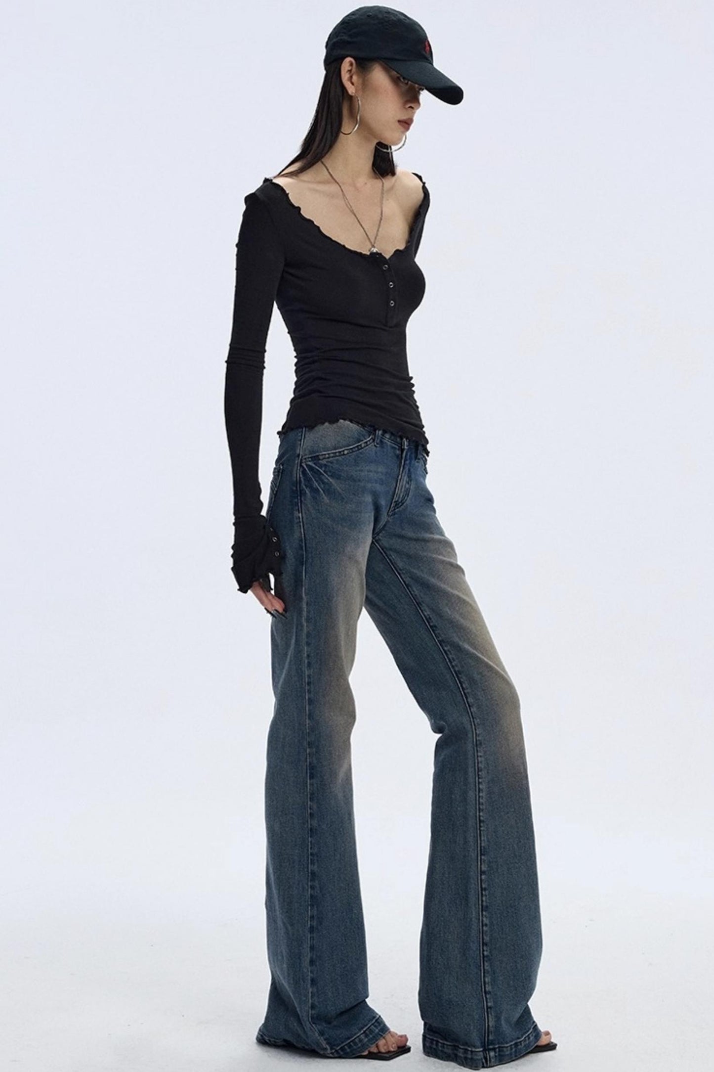 Fungus Edge Long-Sleeved Top