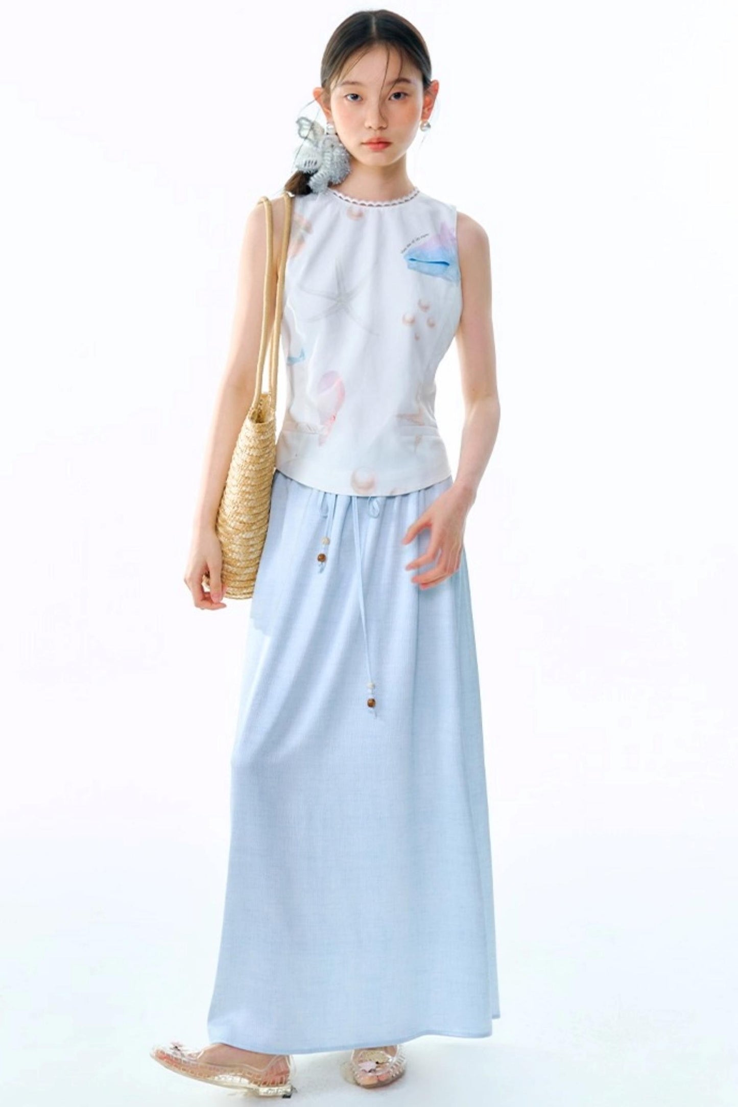 Starfish Pleated Skirt Set-Up