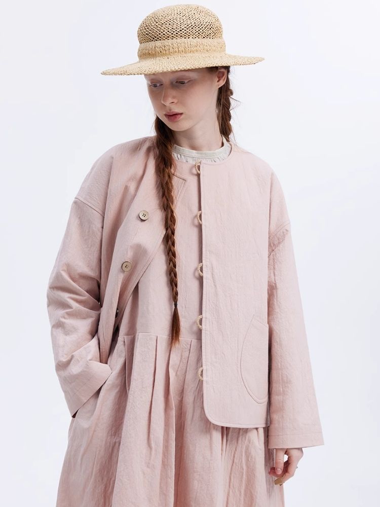 Baby Pink Spring Small Coat